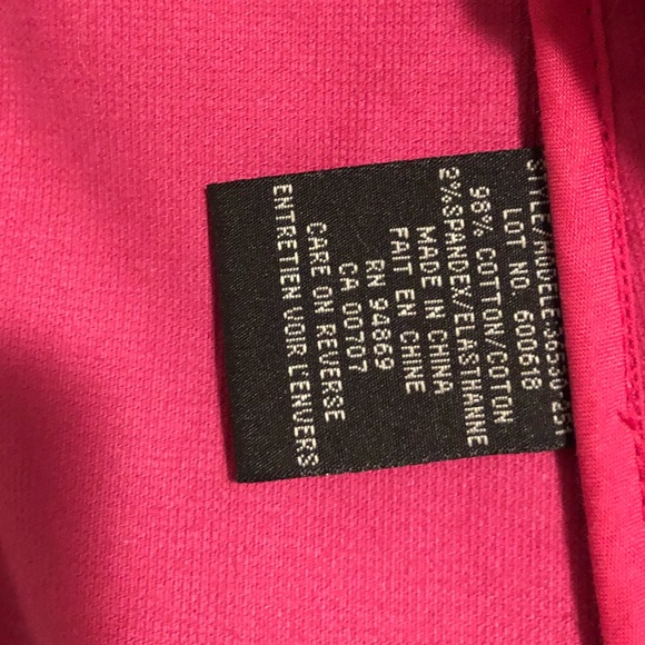 Tribal hot pink velvet button front blazer - Picture 10 of 10